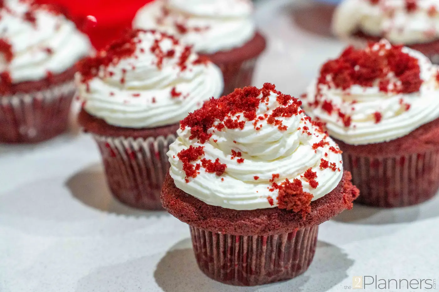 Red Velvet Cupcakes with Cream Cheese Frosting